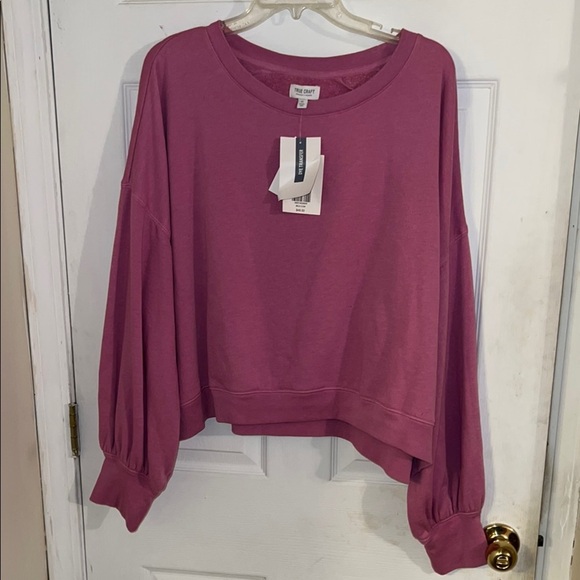 True Craft Pink Sweatshirt 4X - Picture 1 of 6